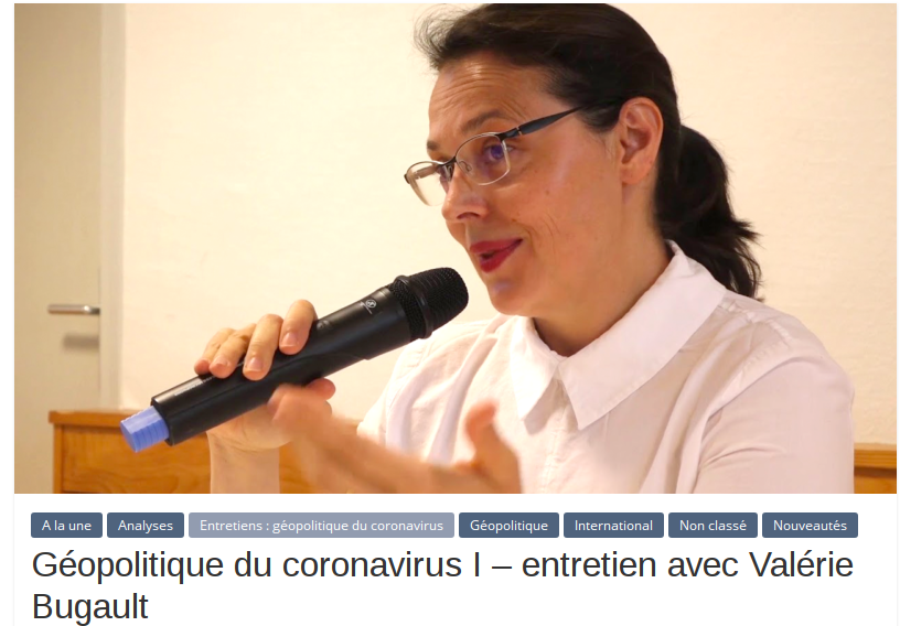 Géopolitique du Coronavirus